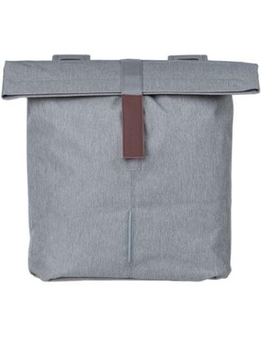 Basil fietstas dubbel City grey melee 28-32L