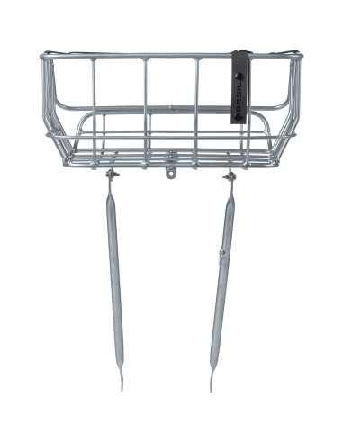 Basil mand Portland voorop 25L chroom 36x43x22cm