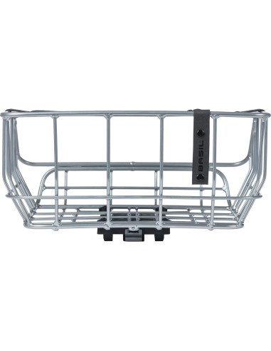 Basil mand Portland achterop MIK 25L chroom 36x43x22cm