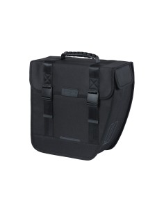 Urban Proof fietstas dubbel 55L recycled zwart / grijs