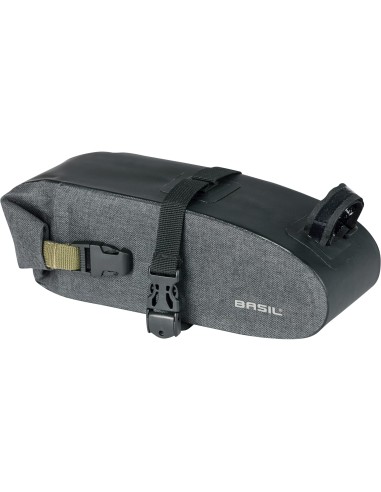 Basil zadeltas Navigator Storm M zwart 1,5L