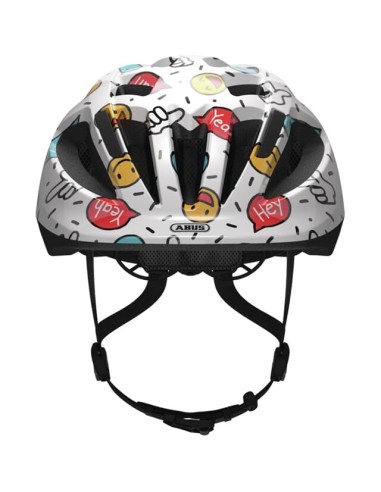 Abus helm Smooty 2.0 white smiley M 50-55 cm
