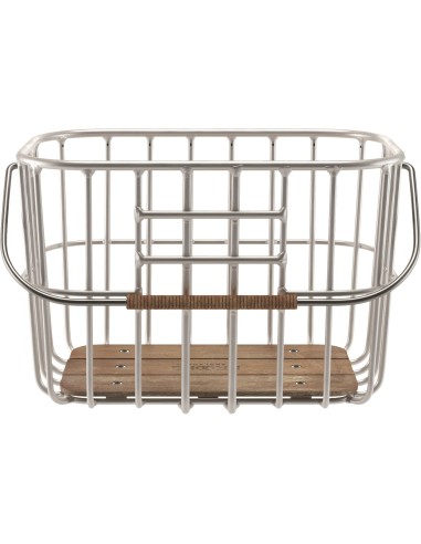 Brooks mand Hoxton Basket 25L alu 38x26x26cm