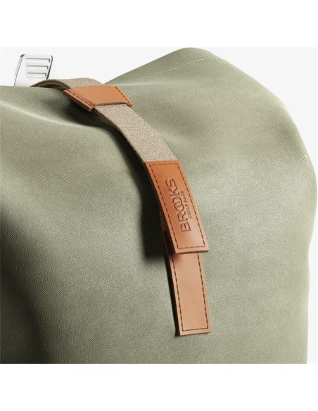 Brooks rugtas Pickwick M Cotton Canvas Sage Green 26L