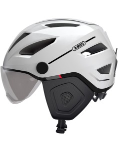 Abus helm Wingback shiny white L 57-61cm