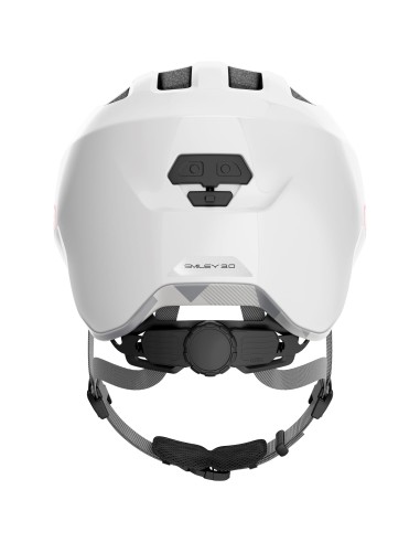 Abus helm Smiley 3.0 ACE LED shiny white S 45-50cm