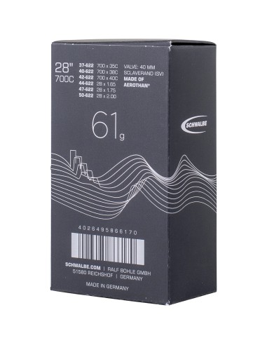 Schwalbe bnb SV17E Aerothan 28 x 1.40-2.00 fv 40mm