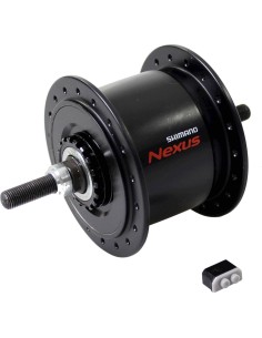 Shimano dynamonaaf 6v 3w DH-C6000 RB zilver