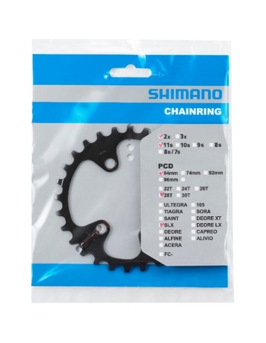 Shimano kettingblad 28t FC-M7000 Voor 38-28t
