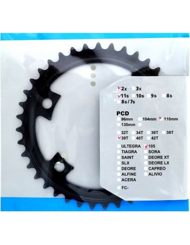 Shimano kettingblad 39t FC-R7000 MW 105