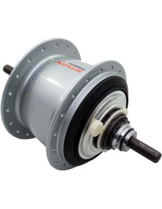 Shimano dynamonaaf 6v 2,4w DH-C6000 RB zilver