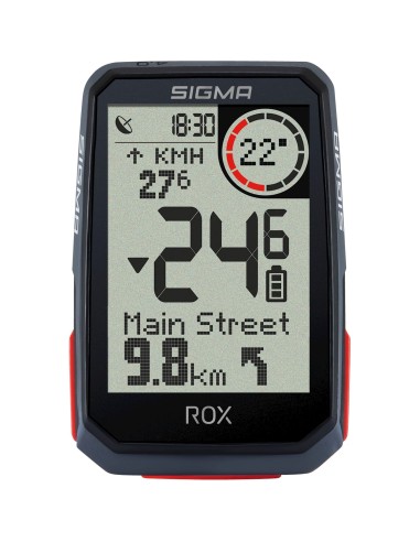 Sigma fietscomputer ROX 4.0 GPS Black