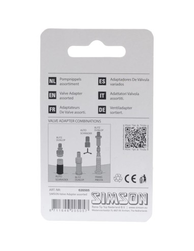 Simson verloopnippels assorti (3)