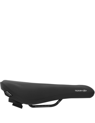 Terry zadel Fisio Flex gel heren zwart