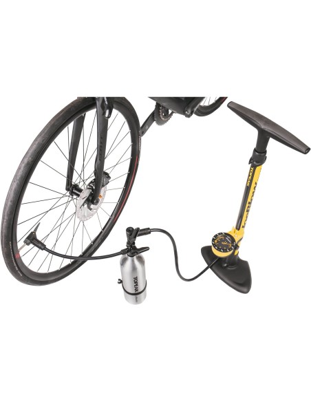 Topeak vloerpomp TubiBooster X