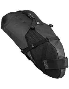 Clarijs fietstas dubbel XL PVC 46L met uitsparing d blauw
