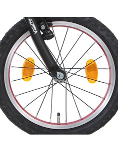 Alpina achterwiel 22 remnaaf J19DB mat wit zink spk
