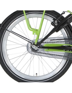 Alpina achterwiel 20 remnaaf J19DB mat wit zink spk