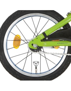 Alpina achterwiel 20 remnaaf J19DB zilver zink spk