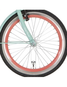 Alpina achterwiel 20 remnaaf J19DB mat wit zink spk