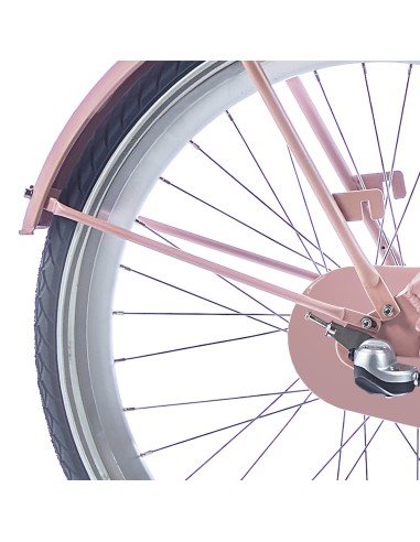 Alpina spatbordstang set 26 Clubb desert pink matt
