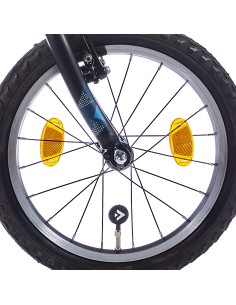 Alpina achterwiel 22 remnaaf J19DB mat wit zink spk