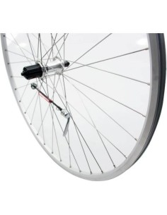 Alpina achterwiel 22 remnaaf J19DB mat wit zink spk