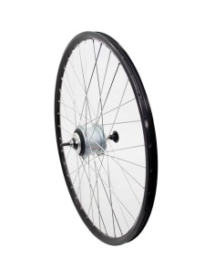 Roland achterwiel 24 x 1.75 remnaaf Alu V-profil zwart