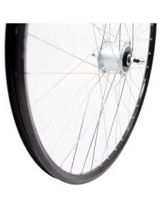 Roland achterwiel 28 SA A2K 2-speed Rival26 zwart RVS spk