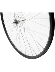 Roland achterwiel 28 vast freewh Alu AS26 zilver zink spk
