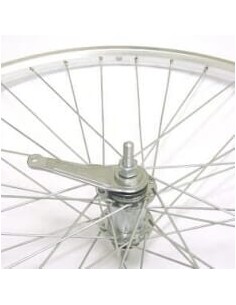 Alpina voorwiel 20 J19DB mat wit zink spk