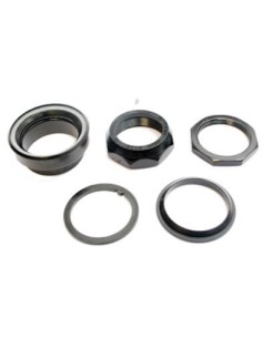 Cortina balhoofd beugel voordrager 28 H65 jet black matt