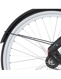 Spatbord draadstang set 28 zwart