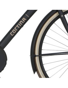 Cortina spatbord voor 28 Common jet black matt