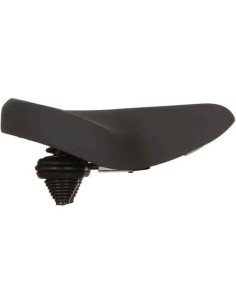 Zadel voor zadel op buis model 1 t/m 5 uni zwart