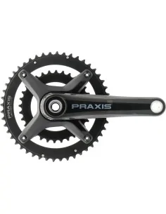 Praxis E-bike crankstel carbon Bosch/Yamaha 165mm
