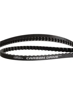 Gates CDX belt Carbon Drive 125 tands zwart/blauw