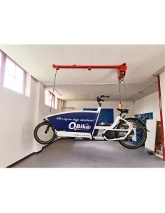 Superspark fietstakel voor bakfiets 200kg rood