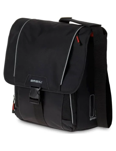 Basil schoudertas Sport Design zwart 18L