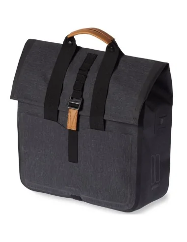 Basil shoppertas Urban dry charcoal 25L