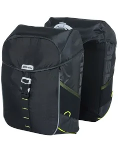 Urban Proof fietstas dubbel 40L recycled rood grijs