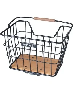 Fietskrat houten raster 20L 40x29x24cm