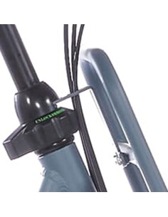 Cortina balhoofd lockset CH2900BW+nosecap 45graden black