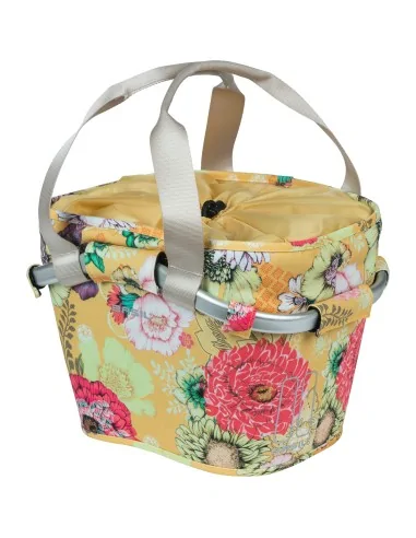 Basil mand front Bloom Field Carry All KF 15L yellow