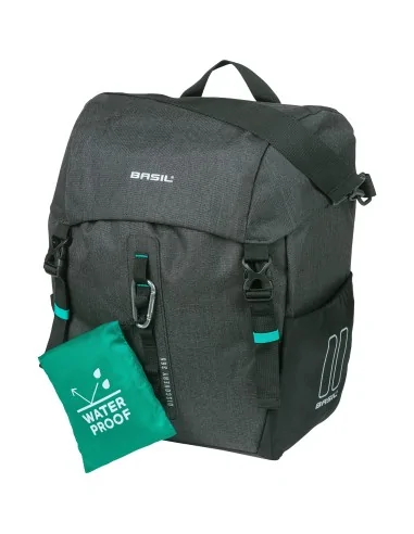 Basil fietstas enkel Discovery 365D L zwart melee 20L