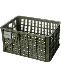 Basil mand Bottlebasket 26L zwart 35x29x34cm