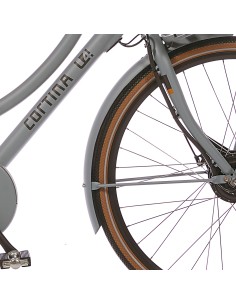 Cortina spatbord voor E-Silento jet black matt