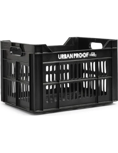 Urban Proof fietskrat 30L black Recycled 40x30x25cm