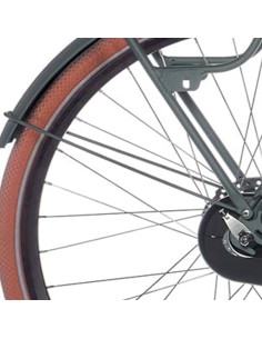 Cortina spatbordstang achter 28 E-Foss arrant black matt