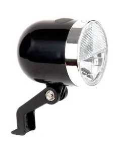 Union koplamp UN-4915 Retro batterij 20 lux zwart op kaart